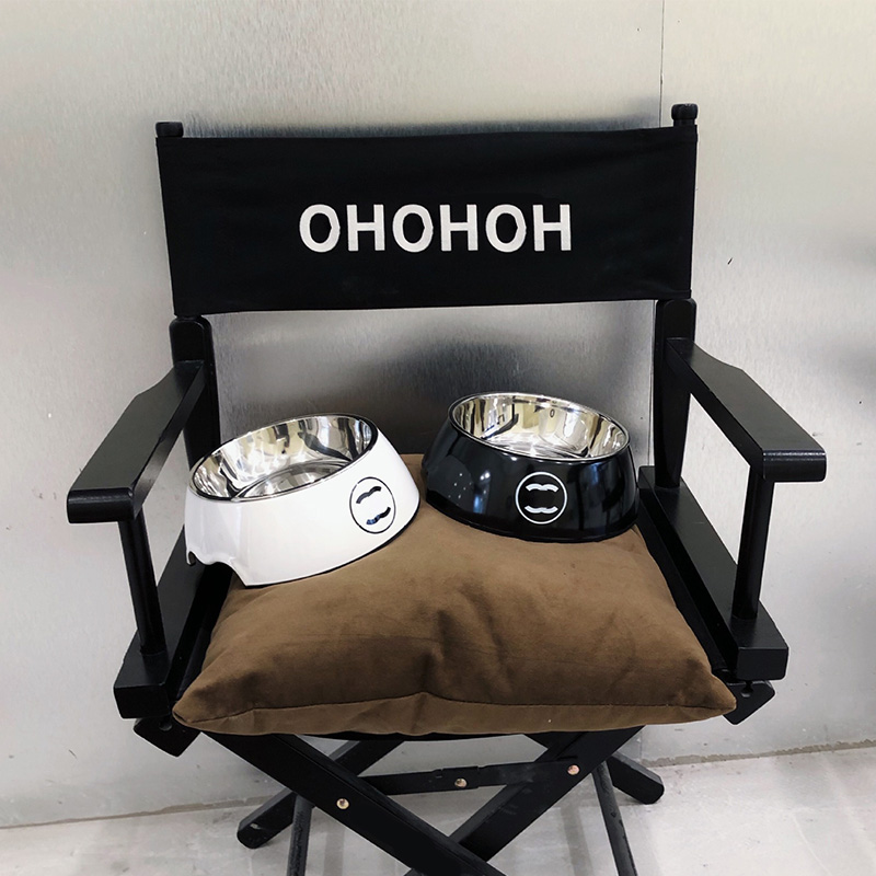 Cute Cat Dog Bowl Food Water Fashion High Quality Cat Litter Box Food Bowl Schnauzer Teddy Fadou Koki