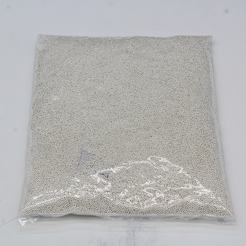 Nail Art Decorations 500G 04MM to 10MM Gold Silver Micro 3D Metal Caviar Beads Manicure Nails Accessoires Diy Supplies Tool 230712