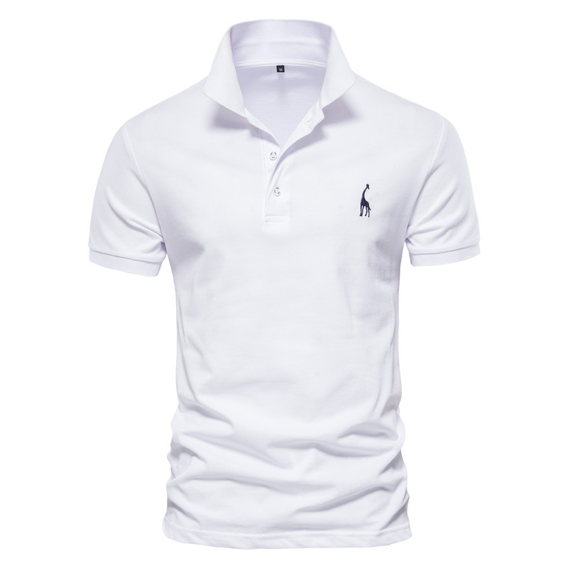 GustOmerD New Man Shirt Mens Casual Deer Embroidery Cotton shirt Men Short Sleeve High Quantity men, Black
GustOmerD New Man Shirt Mens Casual Deer Embroidery Cotton shirt Men Short Sleeve High Quantity men, Black