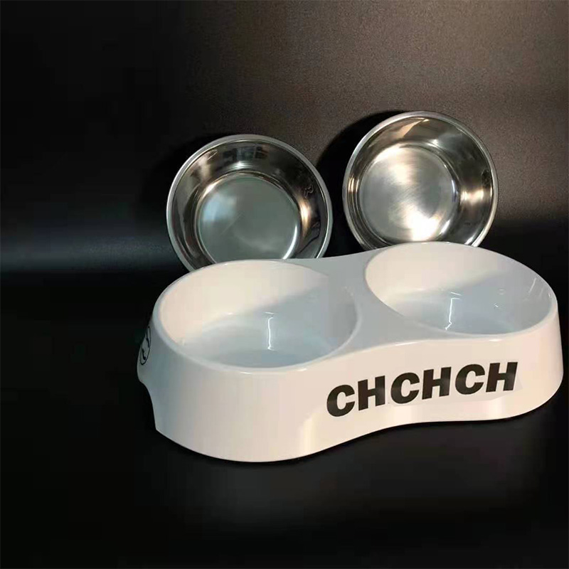Cute Cat Dog Bowl Food Water Fashion High Quality Cat Litter Box Food Bowl Schnauzer Teddy Fadou Koki
