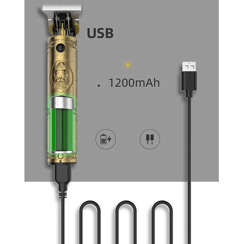 Hair Trimmer Top Sale RESUXI Professional Hair Clippers Barber Haircut Sculpture Cutter Rechargeable Razor Trimmer Cordless Edge for Men