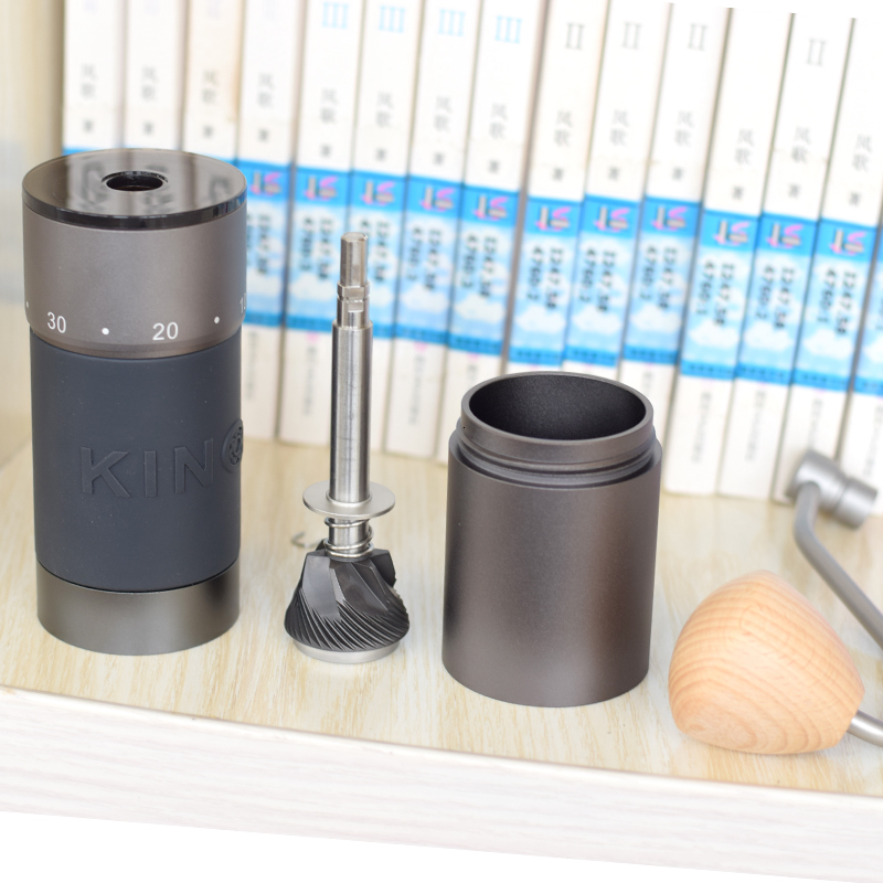 Manual Coffee Grinders Kingrinder K4 /K6 manual coffee grinder portable mill 420stainless steel 48mm stainless steel plating burr 230711