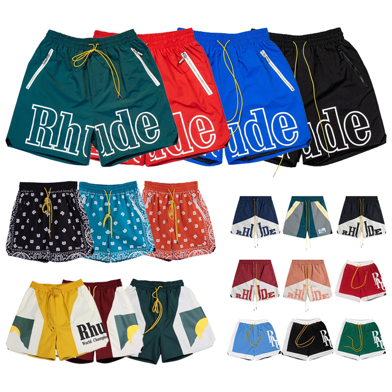 RH Designer men limited rhude shorts summer swim short knee length hip hop high street sports training beach pants mens elastic waist Mesh Sweatpants, Rh-1
RH Designer men limited rhude shorts summer swim short knee length hip hop high street sports training beach pants mens elastic waist Mesh Sweatpants, Rh-1