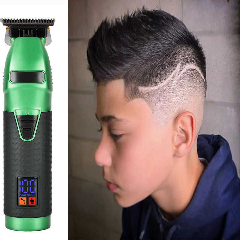 Hair Trimmer 2023 New T9 Hair Clipper PRO Professional Electric Hair Trimmer Barber Shaver Trimmer Beard 0mm Men Hair Cutting Machine for Men