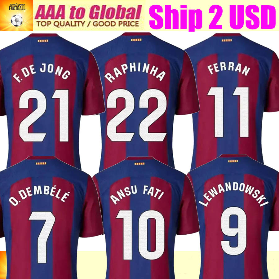 23 24 Camisetas de football soccer jerseys PEDRI LEWANDOWSKI GAVI FC ANSU FATI FERRAN BARCELONAS RAPHINHA DEST football shirt, 23/24 white +league patch
23 24 Camisetas de football soccer jerseys PEDRI LEWANDOWSKI GAVI FC ANSU FATI FERRAN BARCELONAS RAPHINHA DEST football shirt, 23/24 white +league patch