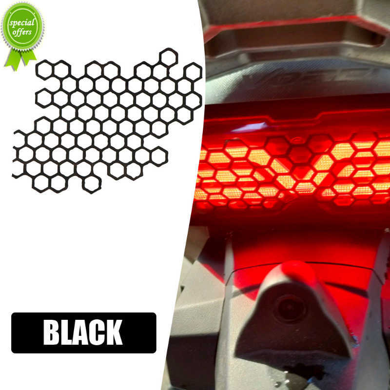 Honeycomb Styling Body Motorcycle Sticker Creative Car Motorbike Body Light Refit Decor Sticker Universal Motorcycle Accessories