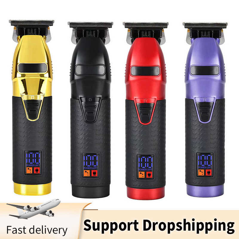 Hair Trimmer 2023 New T9 Hair Clipper PRO Professional Electric Hair Trimmer Barber Shaver Trimmer Beard 0mm Men Hair Cutting Machine for Men