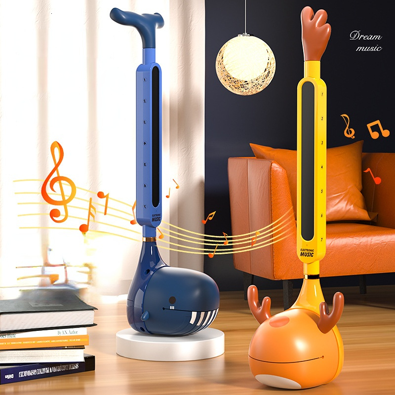 Baby Music Sound Toys Otamatone Japanese Electronic Musical Instrument Portable Synthesizer Funny Magic Sounds Toys Creative Gift for Kids Adults 2307