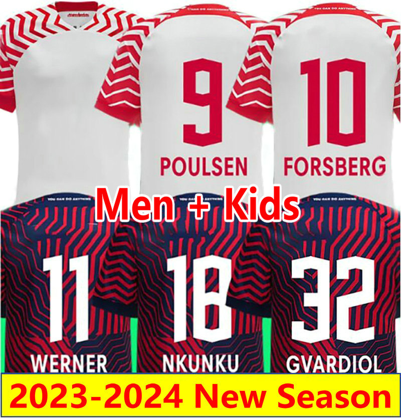 23 24 WERNER NKUNKU SZOBOSZLAI soccer Jerseys FORSBERG POULSEN GVARDIOL SORLOTH Leipziges 2023 RAUM OLMO HAIDARA Football Shirts SILVA Hommes enfants men kids set, 23-24 home +patch
23 24 WERNER NKUNKU SZOBOSZLAI soccer Jerseys FORSBERG POULSEN GVARDIOL SORLOTH Leipziges 2023 RAUM OLMO HAIDARA Football Shirts SILVA Hommes enfants men kids set, 23-24 home +patch