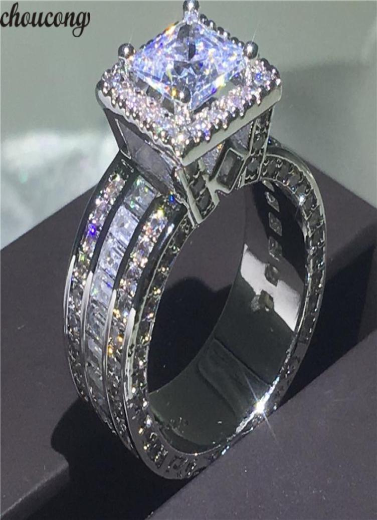 choucong Vintage Court Ring 925 sterling Silver Princess cut 5A cz stone Engagement Wedding band Rings For Women Jewelry Gift6766748
choucong Vintage Court Ring 925 sterling Silver Princess cut 5A cz stone Engagement Wedding band Rings For Women Jewelry Gift6766748