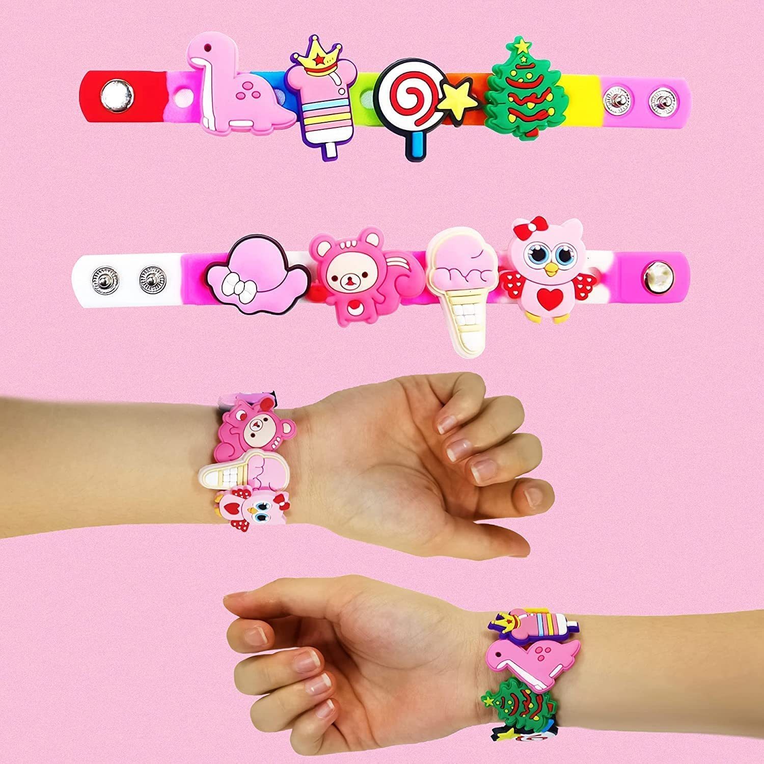 Shoe Parts Accessories Cute Charms Decoration Assorted Varieties Fit for Sandals Slippers Party Favor Gift Idea 230711