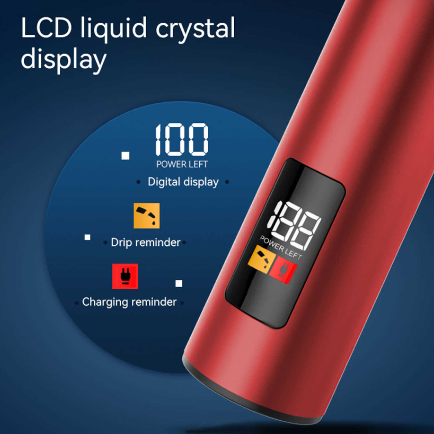 Hair Trimmer WEASTI Original kemei professional hair trimmer for men electric hair clipper beard grooming edge hair cut machine rechargeable