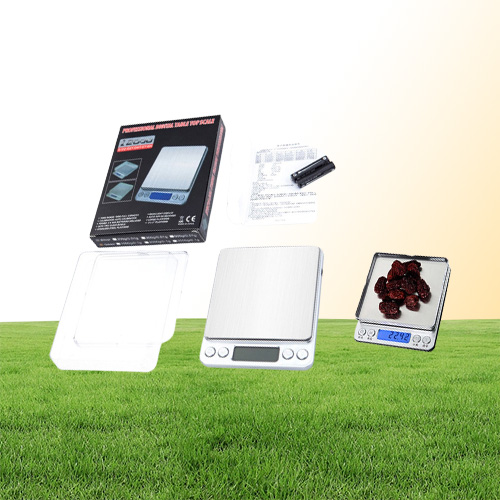 00101g Precision LCD Digital Scales 500g123kg Mini Electronic Grams Weight Balance Scale for Baking Weighing Scale1884117