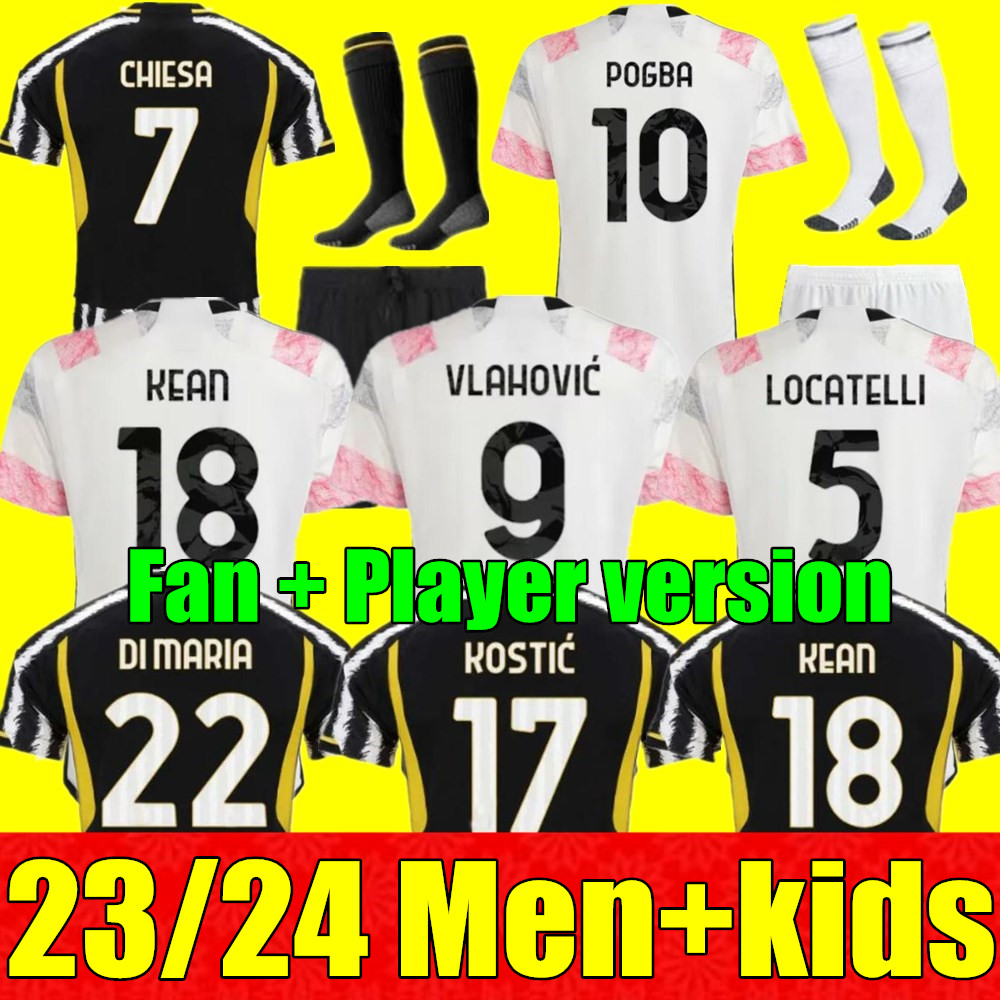 Maglia 23 24 Soccer Jerseys Juve men Kids Kit fans player 2023 2024 POGBA DI MARIA Maglie Football Shirt Maillot VLAHOVIC MILIK CHIESA DANILO LOCATELLI CUADRADO Zebra, 22/23 kids away+socks
Maglia 23 24 Soccer Jerseys Juve men Kids Kit fans player 2023 2024 POGBA DI MARIA Maglie Football Shirt Maillot VLAHOVIC MILIK CHIESA DANILO LOCATELLI CUADRADO Zebra, 22/23 kids away+socks