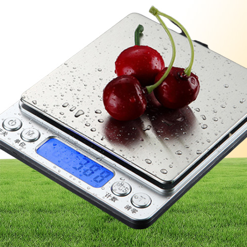 00101g Precision LCD Digital Scales 500g123kg Mini Electronic Grams Weight Balance Scale for Baking Weighing Scale1884117