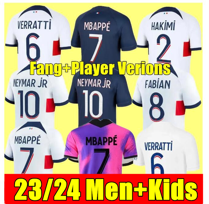 2023 2024 soccer jerseys maillot de foot MBAPPE HAKIMI MARQUINHOS VERRATTI football shirt 23 24 SERGIO RAMOS psgs hommes enfants kids KIT fourth KIMPEMBE MESSIS, Adult home
2023 2024 soccer jerseys maillot de foot MBAPPE HAKIMI MARQUINHOS VERRATTI football shirt 23 24 SERGIO RAMOS psgs hommes enfants kids KIT fourth KIMPEMBE MESSIS, Adult home