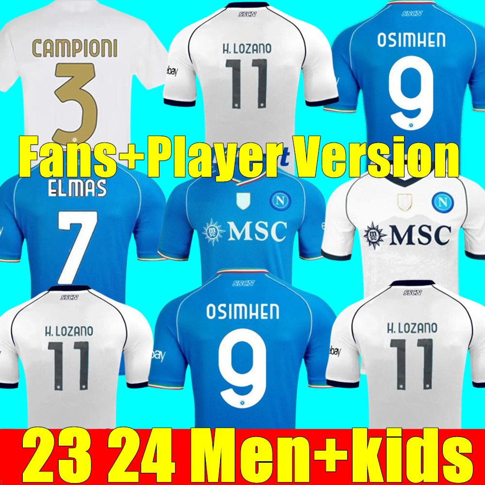 23 24 Napoli soccer jerseys MEN KIT KIDS SETS Maglia Naples 2023 2024 KVARATSKHELIA ZIELINSKI MARADONA MIN JAE football shirt T OSIMHEN LOZANO SSC Halloween Uniforms, Face game
23 24 Napoli soccer jerseys MEN KIT KIDS SETS Maglia Naples 2023 2024 KVARATSKHELIA ZIELINSKI MARADONA MIN JAE football shirt T OSIMHEN LOZANO SSC Halloween Uniforms, Face game