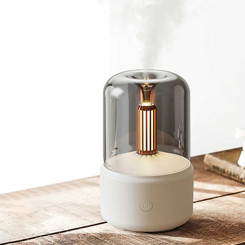 Aromatherapy Wired Air Humidifier Bedroom Mini Mute Ultrasonic Usb Fogger Diffuser Purifier 260ML USB Cool Mist Maker Aroma Machine