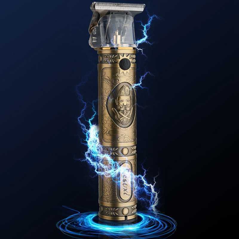 Hair Trimmer Top Sale RESUXI Professional Hair Clippers Barber Haircut Sculpture Cutter Rechargeable Razor Trimmer Cordless Edge for Men