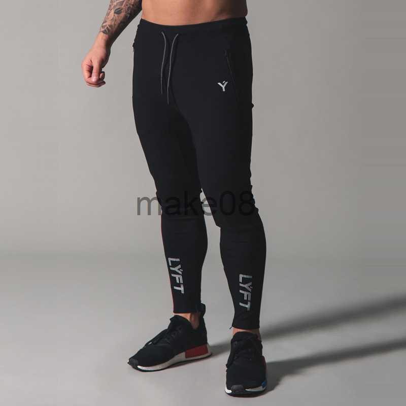 Men's Pants LYFT PIPING STRETCH PANTS Mens Sweatpants Running Sports Jogging Pants Men Trouser Tracksuit Gym Fitness Bodybuilding Men Pants J2307