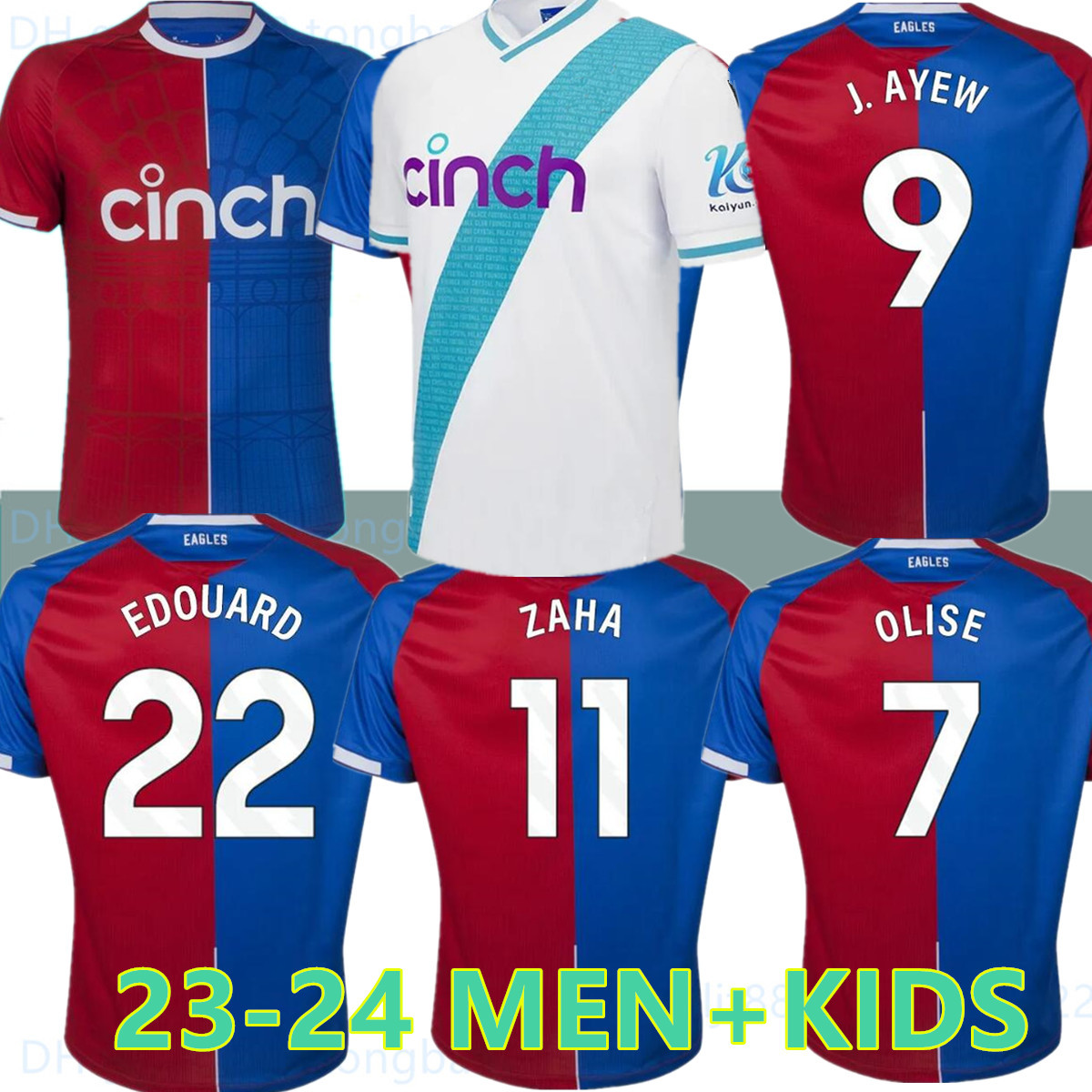 23 24 CPFC Soccer Jerseys 2023 2024 MILIVOJEVIC OLISE KOUYATE EZE CrystalS J.AYEW ZAHA MATETA CHLUPP PALACE BENTEKE SCHLUPP Home Football shirt, 23-24 away
23 24 CPFC Soccer Jerseys 2023 2024 MILIVOJEVIC OLISE KOUYATE EZE CrystalS J.AYEW ZAHA MATETA CHLUPP PALACE BENTEKE SCHLUPP Home Football shirt, 23-24 away