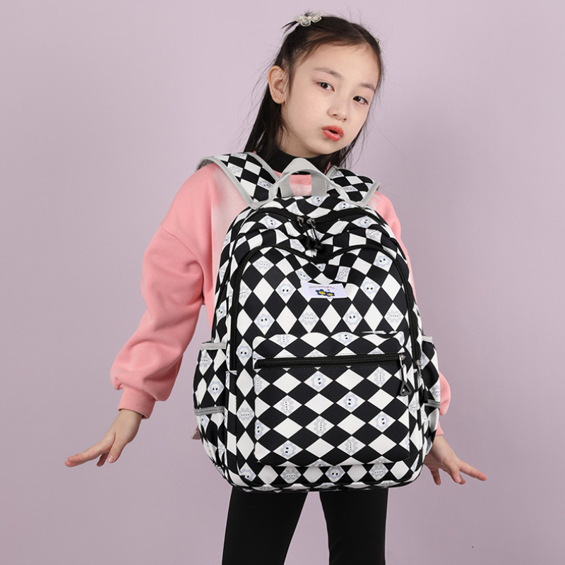 Backpacks Children's Backpack Primary School Students 2-6 Grade School Bag Youth College Style Girl Backpack 230712