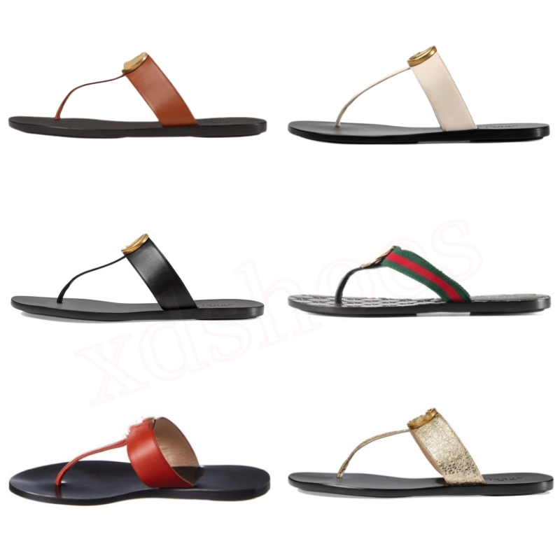 Designer woman Slippers men slipper Gear bottoms Flip Flops women luxury sandals fashion causal flip flop size 35-42