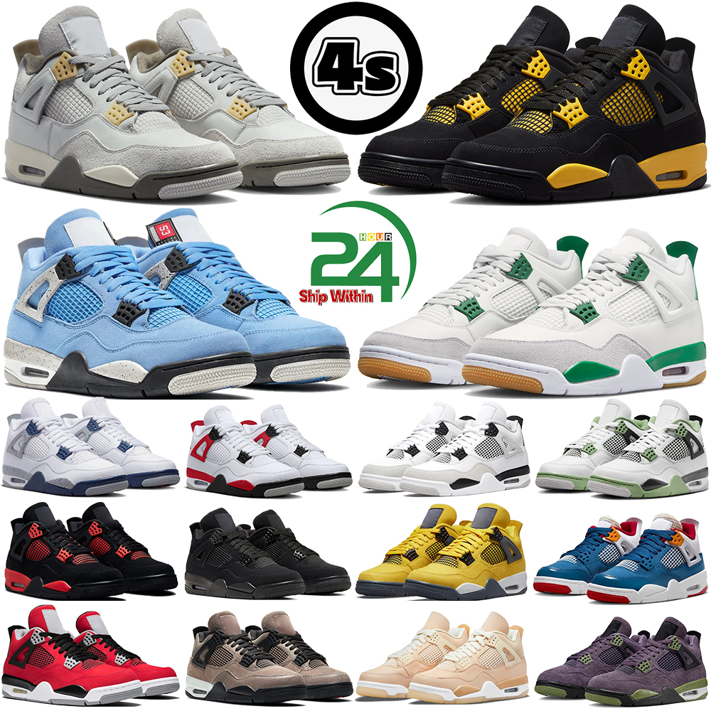 Top Jumpman 4 basketball shoes thunder Pine Green Mens 4s designer sneakers seafoam midnight navy Military Black Cat craft photon dust Messy Room Women Trainers, 45 oklahoma pe
Top Jumpman 4 basketball shoes thunder Pine Green Mens 4s designer sneakers seafoam midnight navy Military Black Cat craft photon dust Messy Room Women Trainers, 45 oklahoma pe