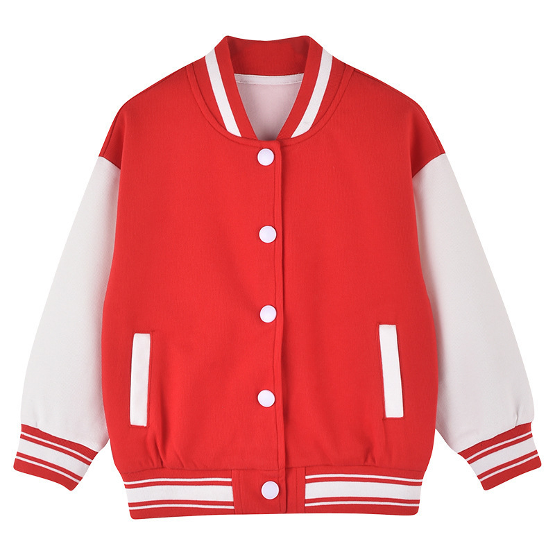 Family Matching Outfits Personalized Unisex Baseball Style Kids Varsity Jacket Custom Letterman Name Number College Football Jacket for Boy or Girl 23