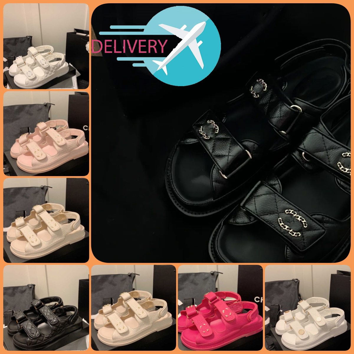 Women Ladies Calfskin Dad Sandals Quilted Summer Designer Sandles Shoes Platform Flats Low Heel Wedge Diamond Buckle Sandal Slip On Ankle Strap Beach Shose Flip Flop, Elvet-brown (40-45)
Women Ladies Calfskin Dad Sandals Quilted Summer Designer Sandles Shoes Platform Flats Low Heel Wedge Diamond Buckle Sandal Slip On Ankle Strap Beach Shose Flip Flop, Elvet-brown (40-45)