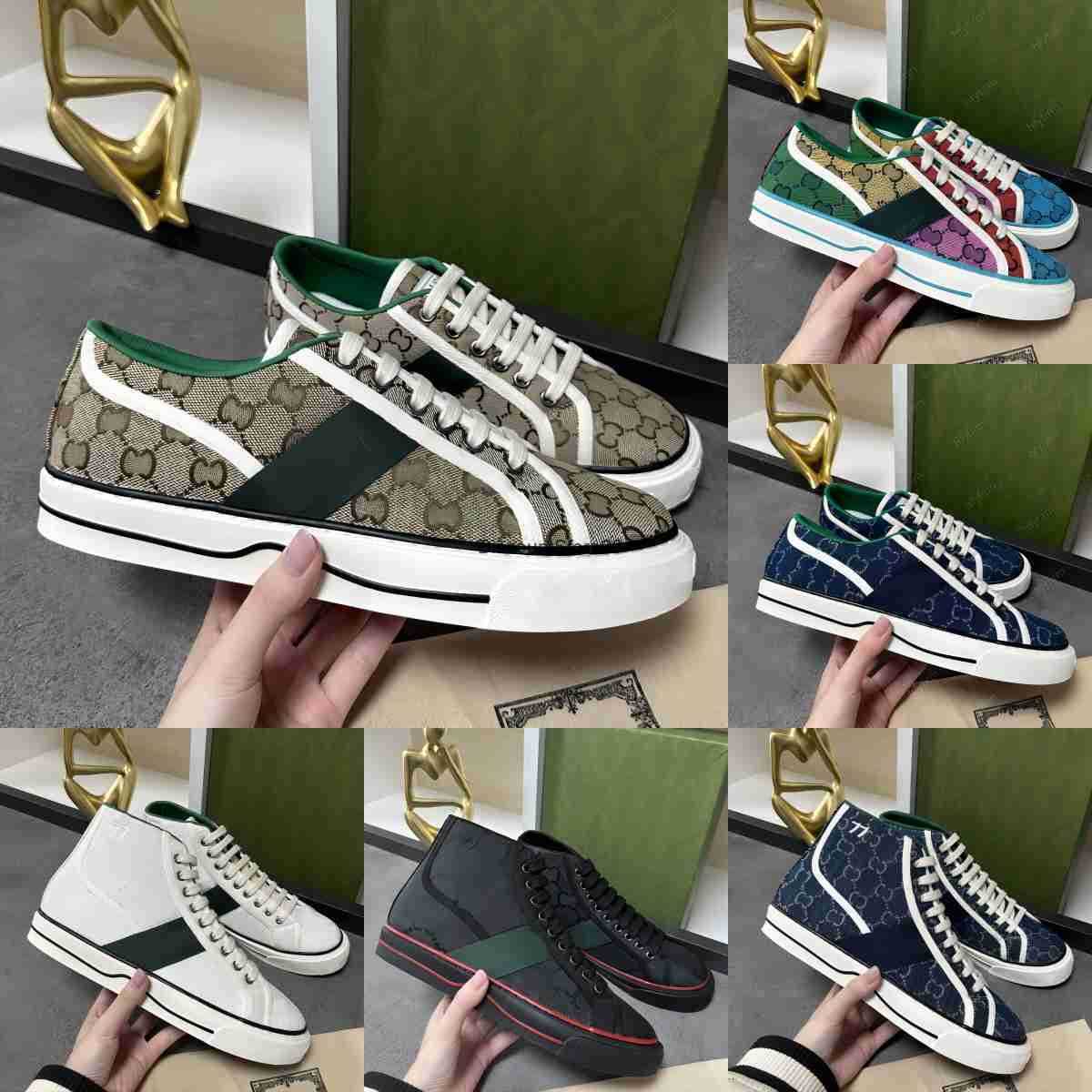 Tennis 1977s Sneaker Designers Canvas Casual Women Men Guccis Shoes Ace Rubber Sole Embroidered Beige Washed Jacquard Denim Fashion Classic Top-Quality Size 35-47
Tennis 1977s Sneaker Designers Canvas Casual Women Men Guccis Shoes Ace Rubber Sole Embroidered Beige Washed Jacquard Denim Fashion Classic Top-Quality Size 35-47