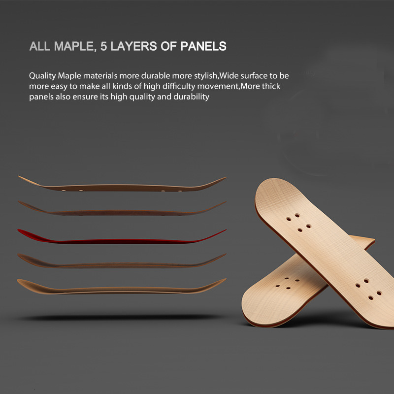 Novelty Games 1pcs Finger SkateBoard Wooden Fingerboard Toy Professional Stents Fingers Skate Set Novelty Children Christmas Toy Gift 230712 - view 5
