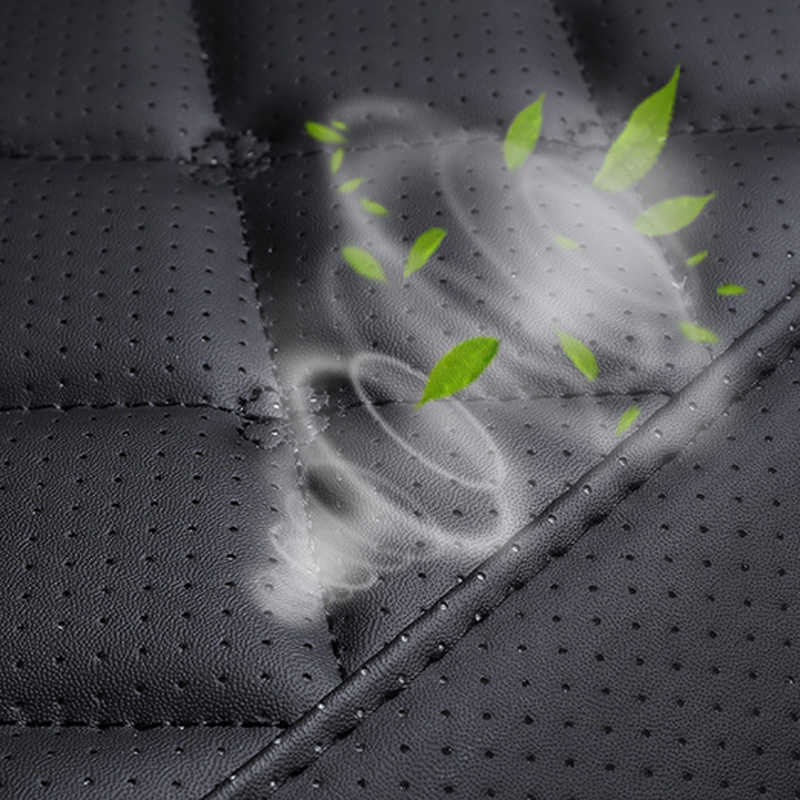 New Leather Car Seat Cover Protector Mat Universal Front/Rear with Backret Waterproof Van Auto Seat Covers Cushion Protector Pad New