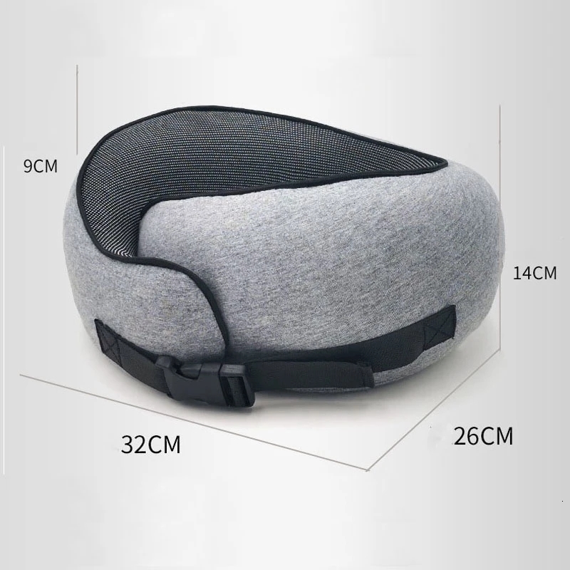 Pillow Memory Foam Neck Cervical Vertebra Travel Portable Noon Break Aircraft U Type Of Sleep Camping Carry Bag 230711