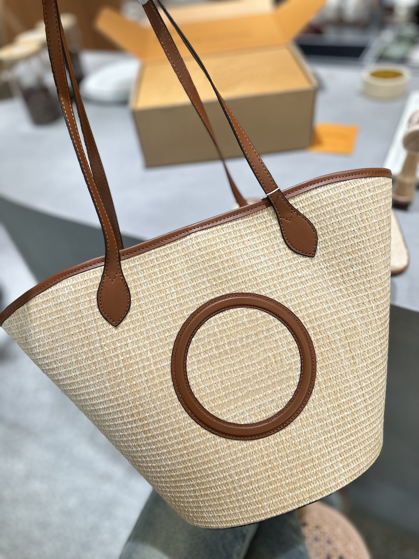 TZ Designer Bag Classic Bucket Bag Straw Handbag Shoulder Crossbody Underarm Bags Fashion Totes Bags Womens Shopping Bag Vintage Beach Bag Travel Vacation Handbag, Brown
TZ Designer Bag Classic Bucket Bag Straw Handbag Shoulder Crossbody Underarm Bags Fashion Totes Bags Womens Shopping Bag Vintage Beach Bag Travel Vacation Handbag, Brown
