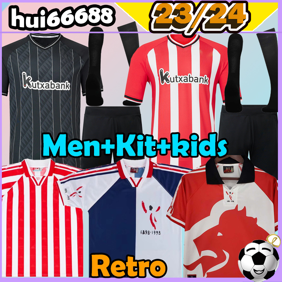 23/24 bilbao Soccer Jerseys retro 95 97 98 Athletic Unai Simon I.MARTINEZ WILLIAMS MUNIAIN UNAI LOPEZ BERENGUER I.LEKUE VILLALIBRE retro men kit kids football shirt, 22-23 home
23/24 bilbao Soccer Jerseys retro 95 97 98 Athletic Unai Simon I.MARTINEZ WILLIAMS MUNIAIN UNAI LOPEZ BERENGUER I.LEKUE VILLALIBRE retro men kit kids football shirt, 22-23 home