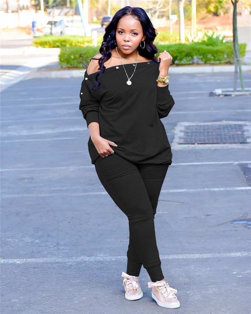 Designer Tracksuits Plus Size 3X 4XL Outfits Women Sportswear Long Sleeve Hoodies Folds Pants Two 2 Piece Sets Fall Winter Sweatsuits Wholesale Clothi