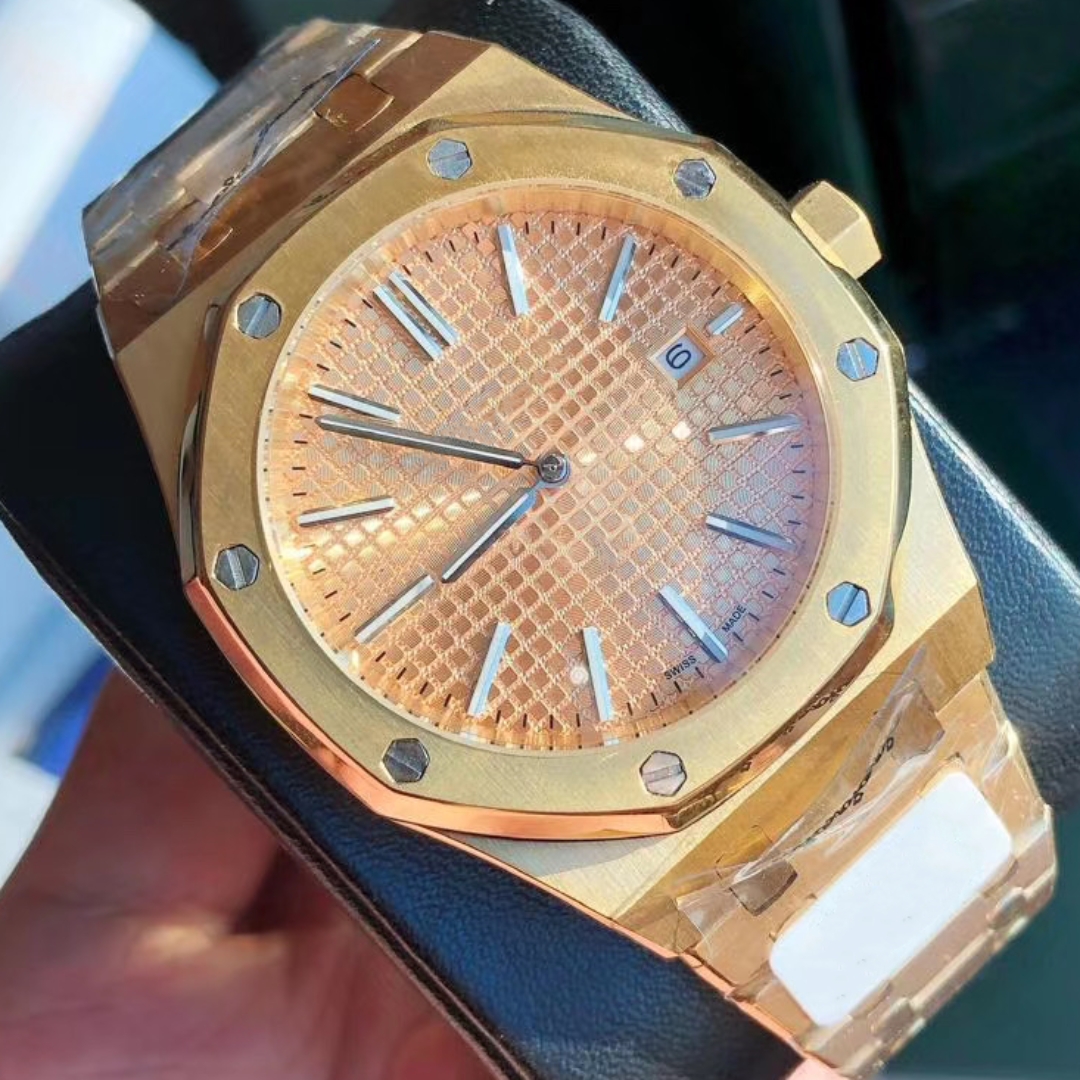Mens watch designer luxury automatic movement watches high quality gold rose gold size 42MM 904L stainless steel strap waterproof sapphire Orologio., Option 1
Mens watch designer luxury automatic movement watches high quality gold rose gold size 42MM 904L stainless steel strap waterproof sapphire Orologio., Option 1