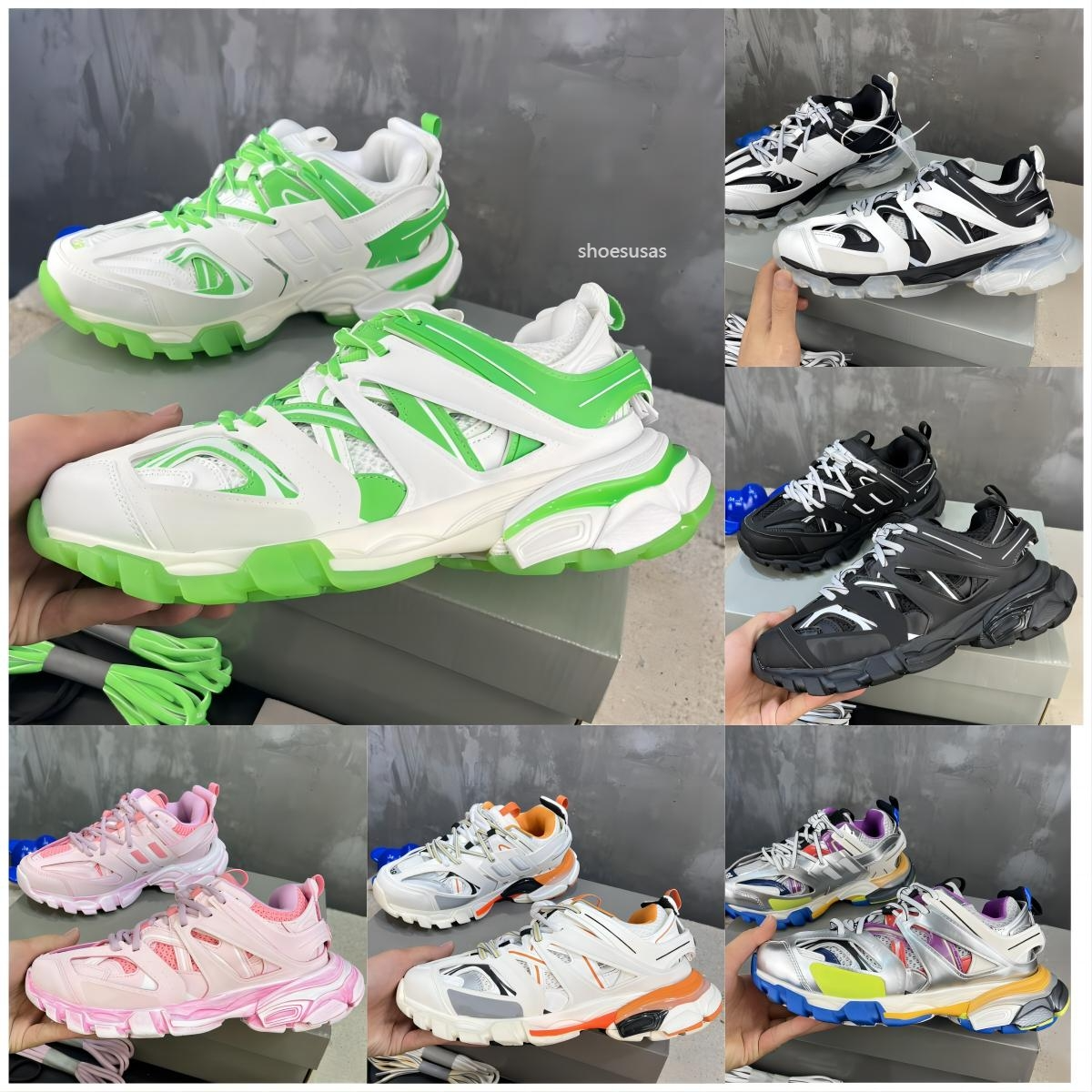 Track Sneaker Designer Sneakers Men Women Casual Shoes Triple White Black Trainers Luxury Mesh Nylon Printed Shoe, Colour 1
Track Sneaker Designer Sneakers Men Women Casual Shoes Triple White Black Trainers Luxury Mesh Nylon Printed Shoe, Colour 1