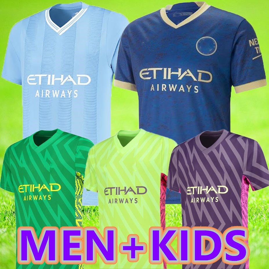 HAALAND soccer jerseys 2023 2024 DE BRUYNE MANS CITIES GREALISH FODEN MAHREZ football shirt uniforms high quality men kids kit ALVAREZ KOVACIC jersey, New year kids +socks
HAALAND soccer jerseys 2023 2024 DE BRUYNE MANS CITIES GREALISH FODEN MAHREZ football shirt uniforms high quality men kids kit ALVAREZ KOVACIC jersey, New year kids +socks