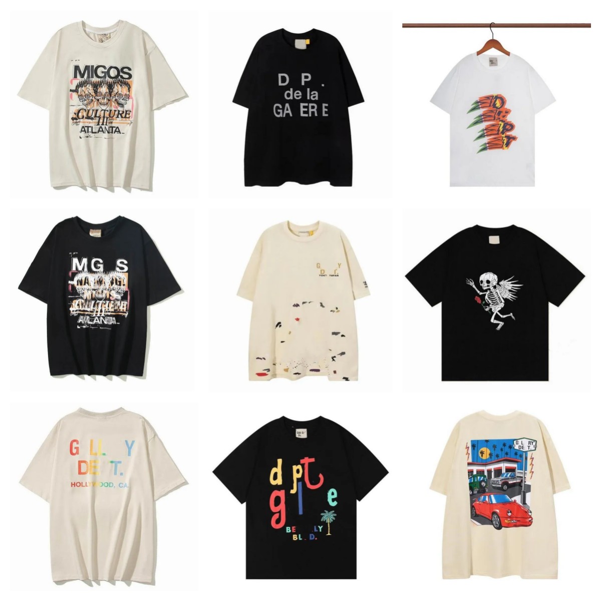 Men's T-shirts Gallary-Shirt Galleryes-depts Designer Summer Gallary-TShirt Alphabet Printed Star Same Round Neck Short Sleeve T-shirt for Men and Women, C1
Men's T-shirts Gallary-Shirt Galleryes-depts Designer Summer Gallary-TShirt Alphabet Printed Star Same Round Neck Short Sleeve T-shirt for Men and Women, C1