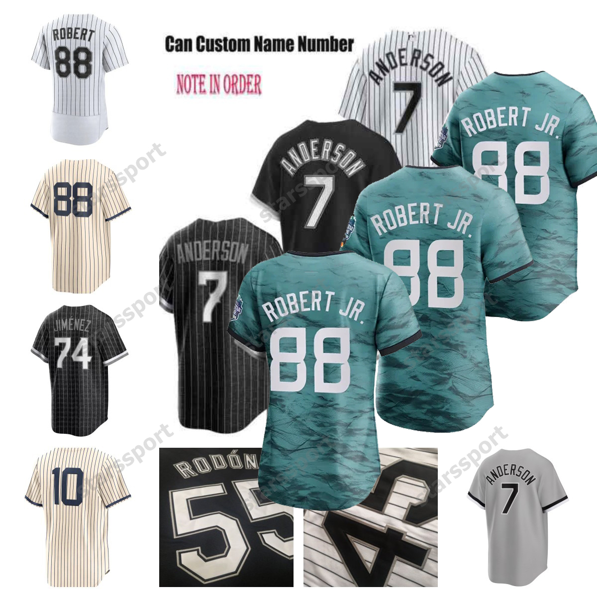 2023 Tim Anderson Eloy Jimenez Jersey All Stars Lance AJ Pollock Lynn Luis Robert Jr Yoan Moncada Jose Abreu Andrew Vaughn Yasmani Grandal Kimbrel Men Women Youth, With nk logo 2
2023 Tim Anderson Eloy Jimenez Jersey All Stars Lance AJ Pollock Lynn Luis Robert Jr Yoan Moncada Jose Abreu Andrew Vaughn Yasmani Grandal Kimbrel Men Women Youth, With nk logo 2