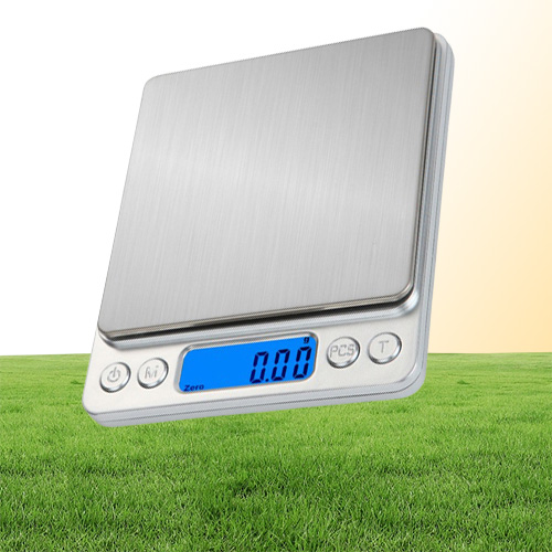 00101g Precision LCD Digital Scales 500g123kg Mini Electronic Grams Weight Balance Scale for Baking Weighing Scale1884117