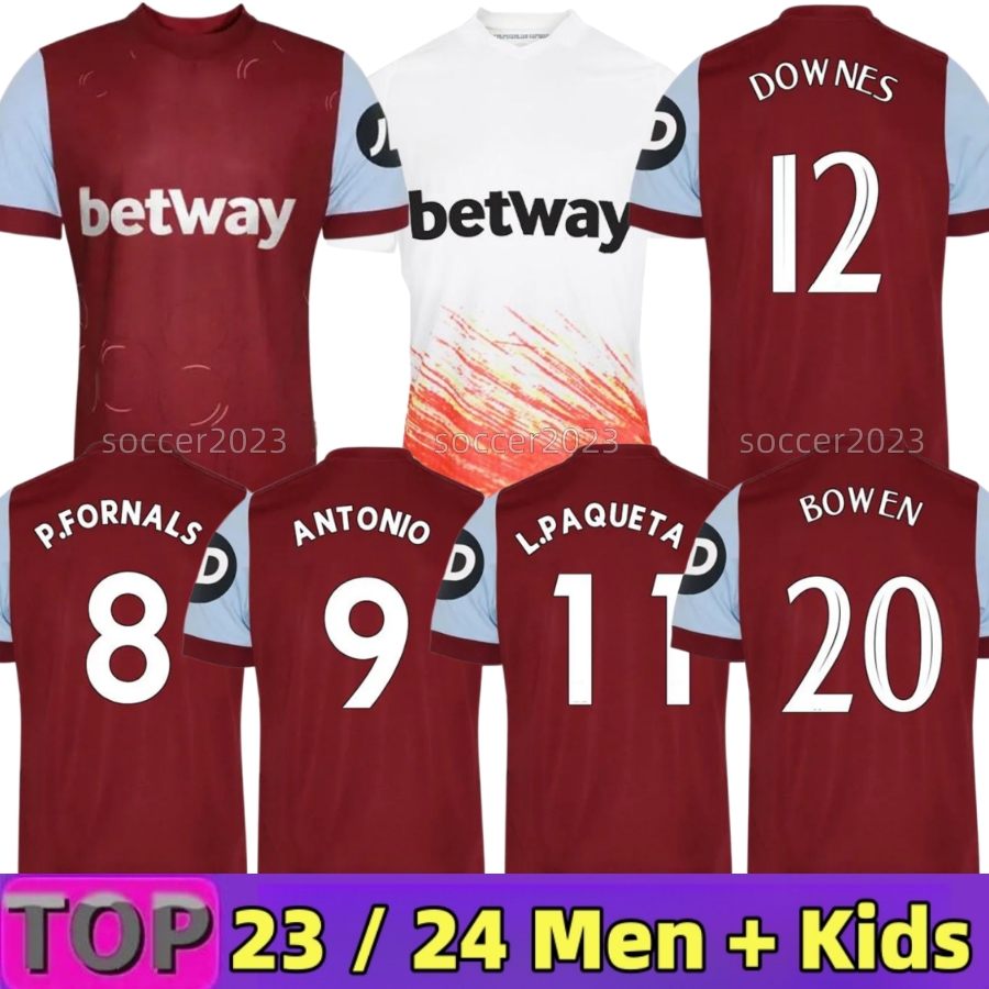 23 24 wEsT HaMs Soccer Jerseys 2023 WHU Final Prague BOWEN RICE SCAMACCA ings L.PaquetA KEHRER BENRAHMA LANZINI ANTONIO FORNALS EMERSON 2024 men Football Shirt, 23 24 home aldult+patch
23 24 wEsT HaMs Soccer Jerseys 2023 WHU Final Prague BOWEN RICE SCAMACCA ings L.PaquetA KEHRER BENRAHMA LANZINI ANTONIO FORNALS EMERSON 2024 men Football Shirt, 23 24 home aldult+patch