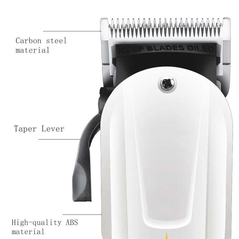 Hair Trimmer Original Geemy cordless electric hair clipper adjustable professional beard hair trimmer for men rechargeable haircut machine