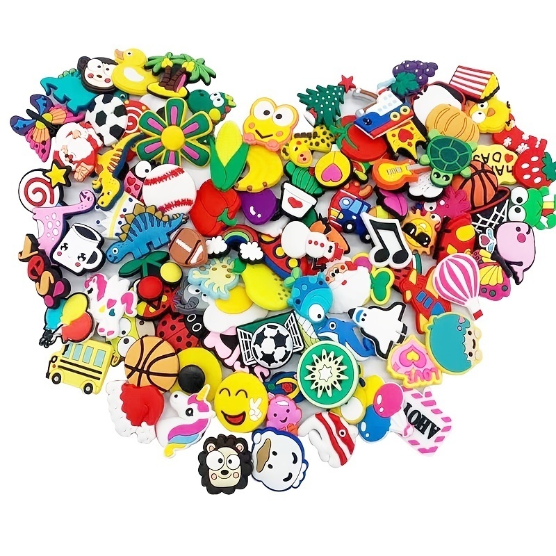 Shoe Parts Accessories Cute Charms Decoration Assorted Varieties Fit for Sandals Slippers Party Favor Gift Idea 230711