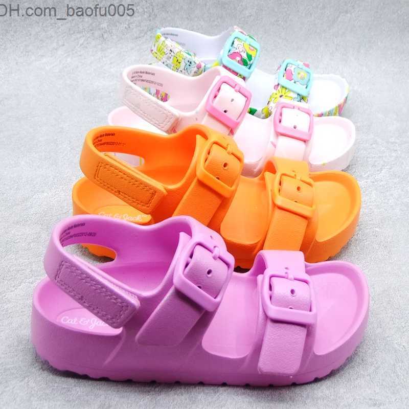 Slipper Summer Baby Toddler Kids Adults Slip on foam Boys Girls Candy Children's Light Breathable Sandals Z230712