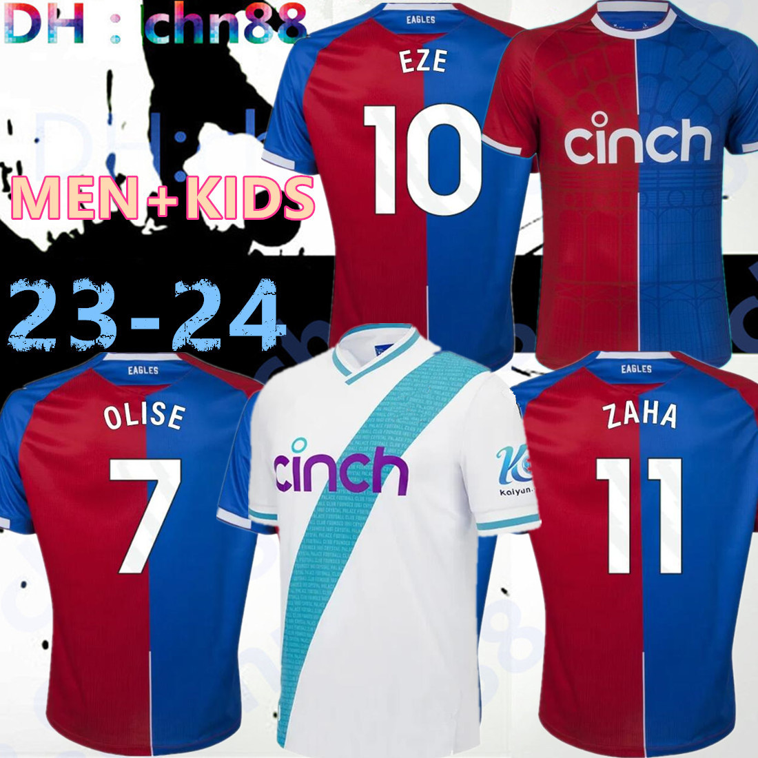 2023 2024 OLISE Crystal Soccer Jerseys 23 24 ZAHA EZE J.AYEW Palace home Top Football shirt Kit BENTEKE SCHLUPP MATETA EDOUARD GALLAGHER jersey uniforms, 23-24 away
2023 2024 OLISE Crystal Soccer Jerseys 23 24 ZAHA EZE J.AYEW Palace home Top Football shirt Kit BENTEKE SCHLUPP MATETA EDOUARD GALLAGHER jersey uniforms, 23-24 away
