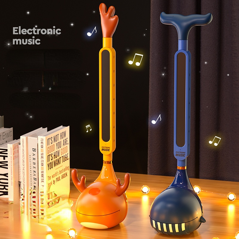 Baby Music Sound Toys Otamatone Japanese Electronic Musical Instrument Portable Synthesizer Funny Magic Sounds Toys Creative Gift for Kids Adults 2307