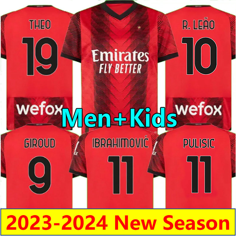 23 24 GIROUD PULISIC soccer jerseys RAFA LEAO DE KETELAERE THEO ADLI maillots home away ORIGI BENNACER CALABRIA TOMORI IBRAHIMOVIC football shirt men kids uniforms, Fans 22-23 away
23 24 GIROUD PULISIC soccer jerseys RAFA LEAO DE KETELAERE THEO ADLI maillots home away ORIGI BENNACER CALABRIA TOMORI IBRAHIMOVIC football shirt men kids uniforms, Fans 22-23 away
